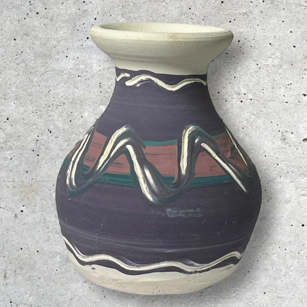 Handmade Pottery Vase 5.5